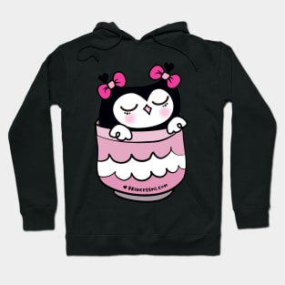 cute kawaii owl in the cup Hoodie